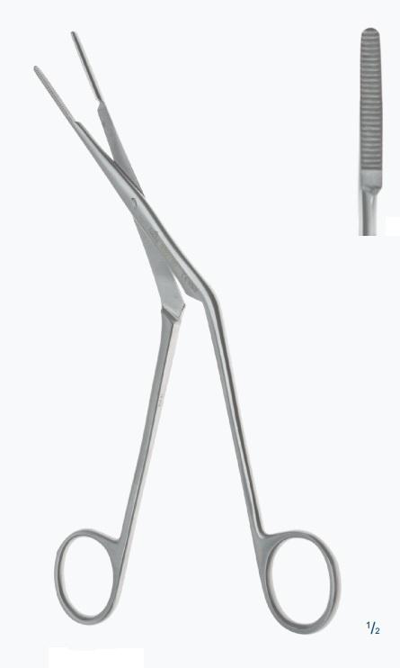 Зажими, хірургічні, для перев'язки носа, "West", загальна довжина 200 мм, 8". Бренд - Asanus Medizintechnik Gmb, Німеччина